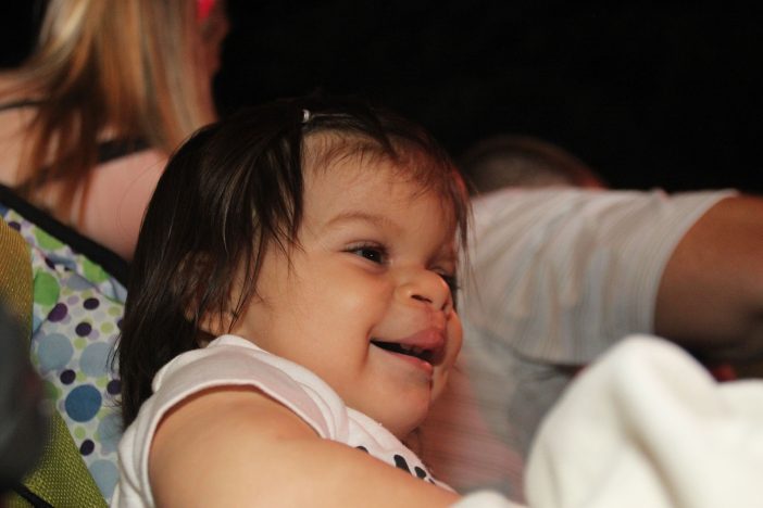 Baby Watching Disneyland Parade!