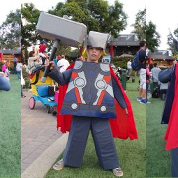 LEGO Thor DIY Costume legoland costume contest winner