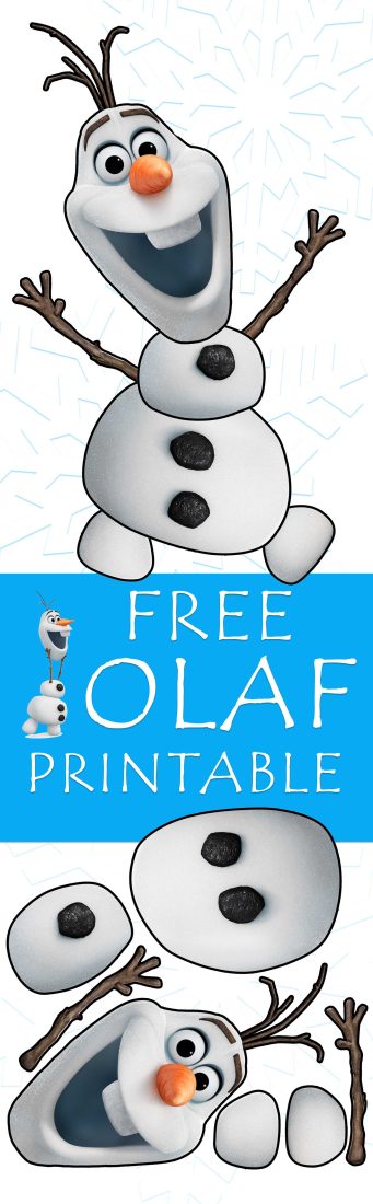Free Olaf printable