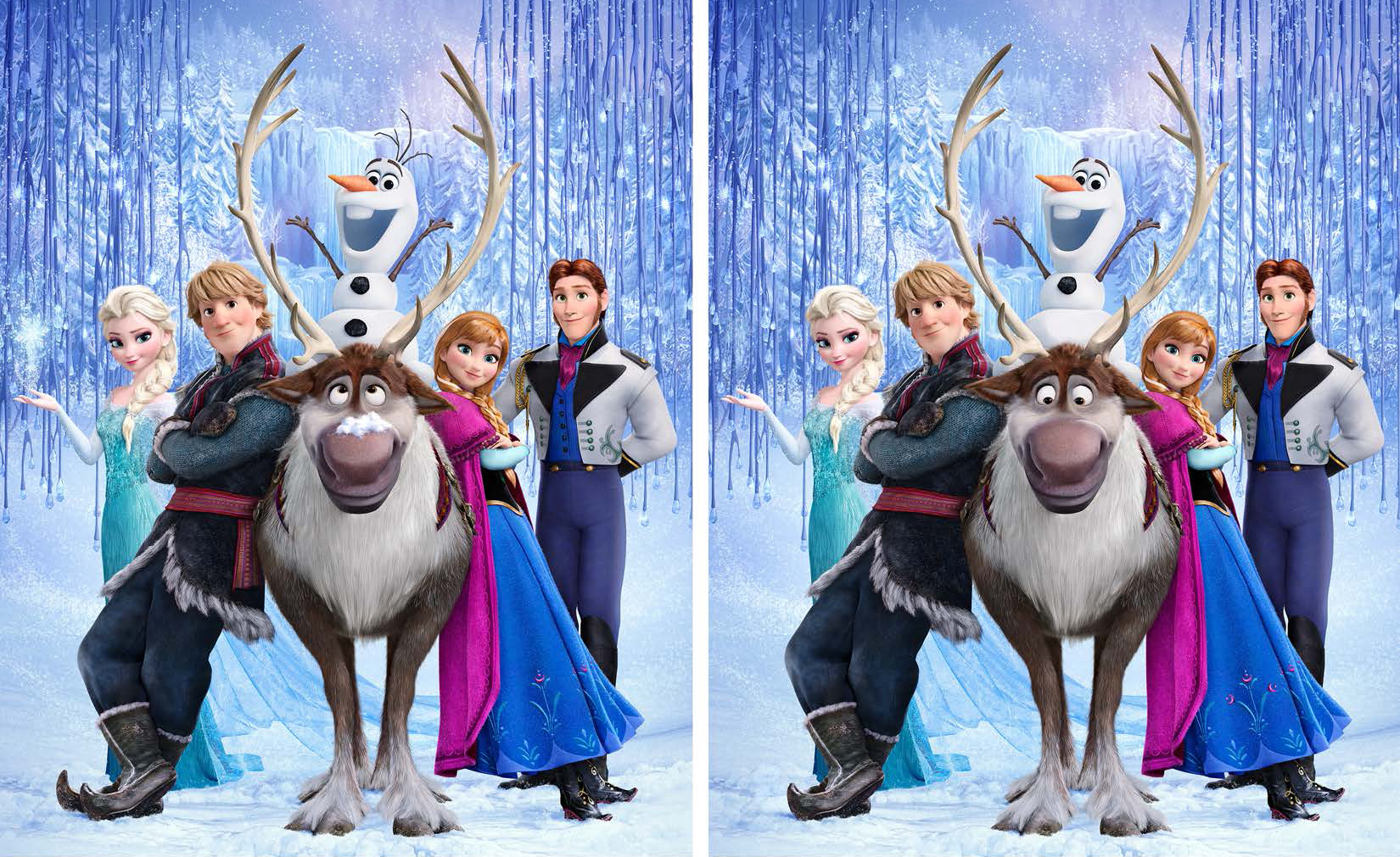 Spot The Difference Disney s Frozen Free Printables