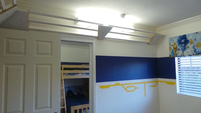 Dry fit for Star Wars inspired light fixture