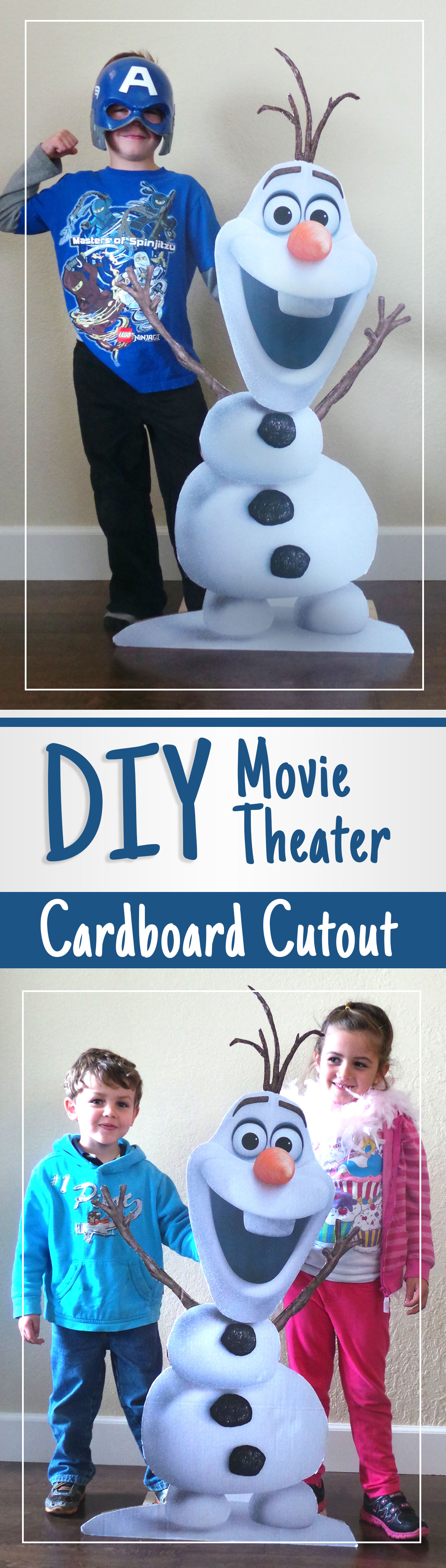 DIY movie theater cutouts