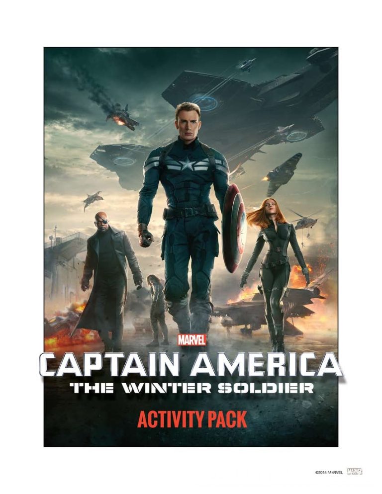 Captain America Winter Soldier Free Printable Coloring Sheets