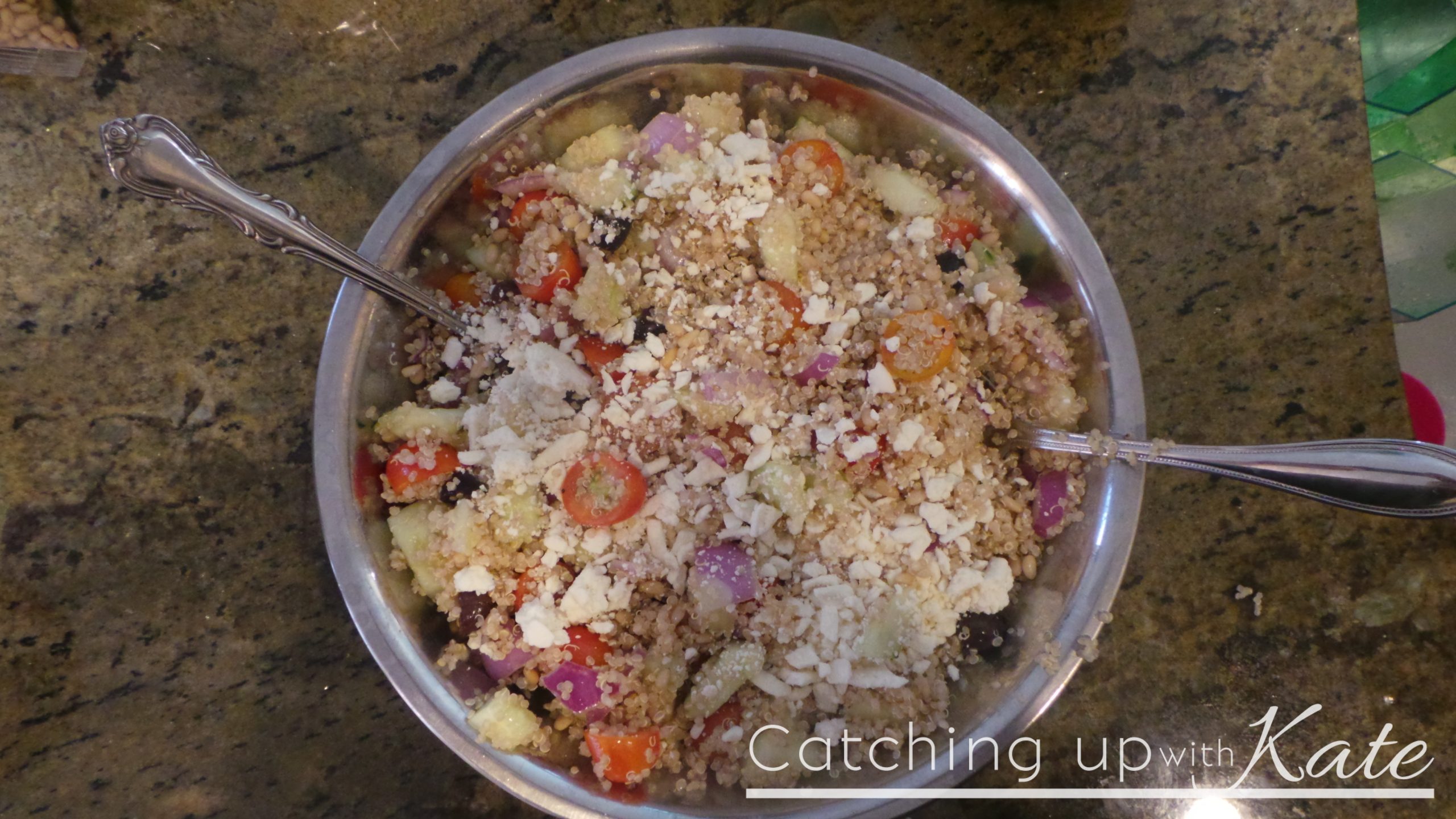 Healthy Greek Quinoa Salad