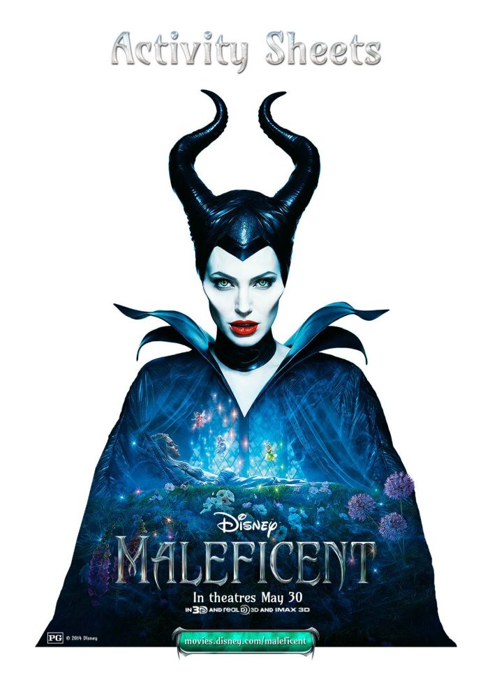 Maleficent activity sheets