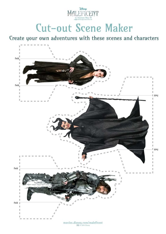 Maleficent activity sheets