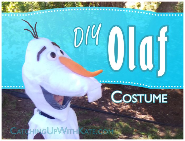 DIY Olaf Costume