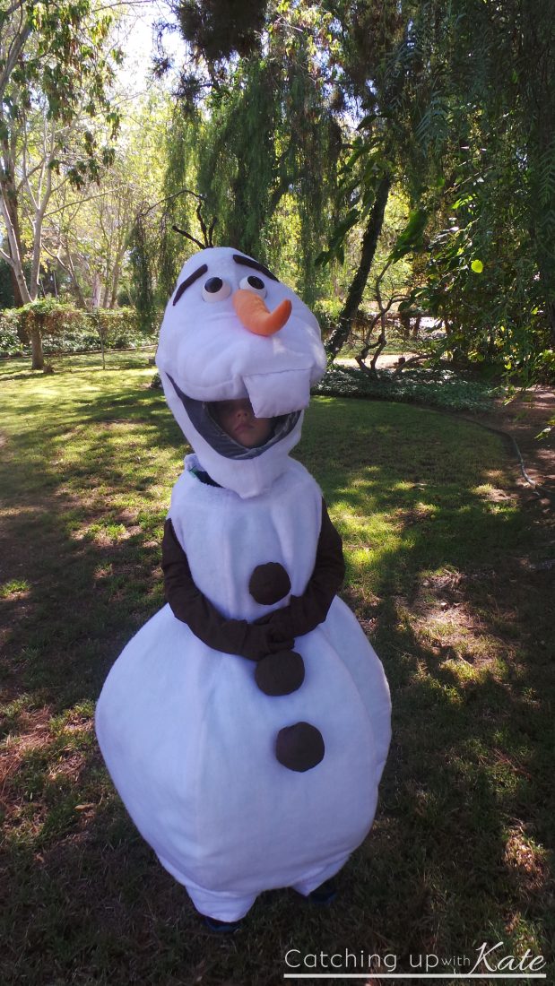Olaf-costume-homemade