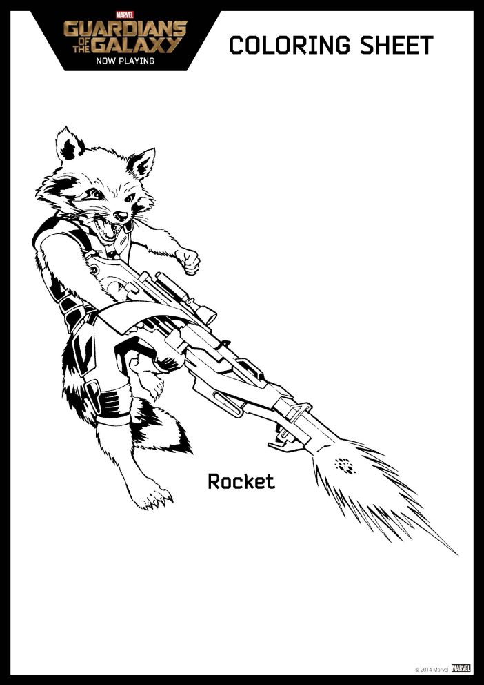 Guardians of the Galaxy Rocket