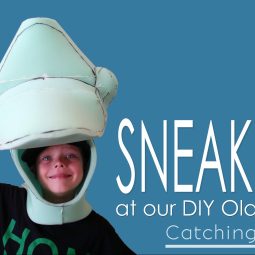 DIY Olaf Costume Sneak Peek