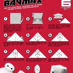 big Hero 6 origami baymax
