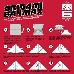 big Hero 6 origami baymax
