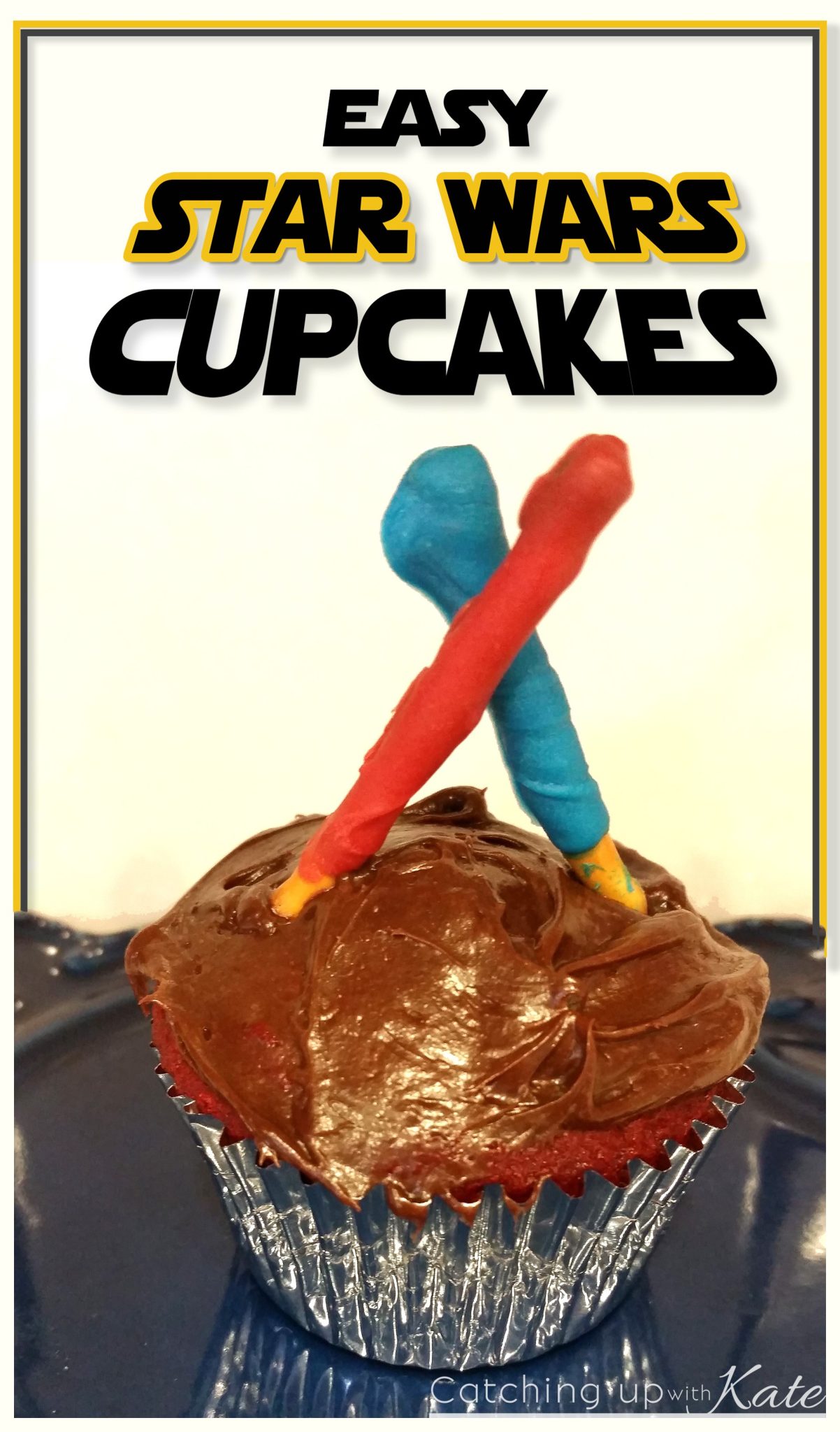 Easy DIY Star Wars Cupcakes