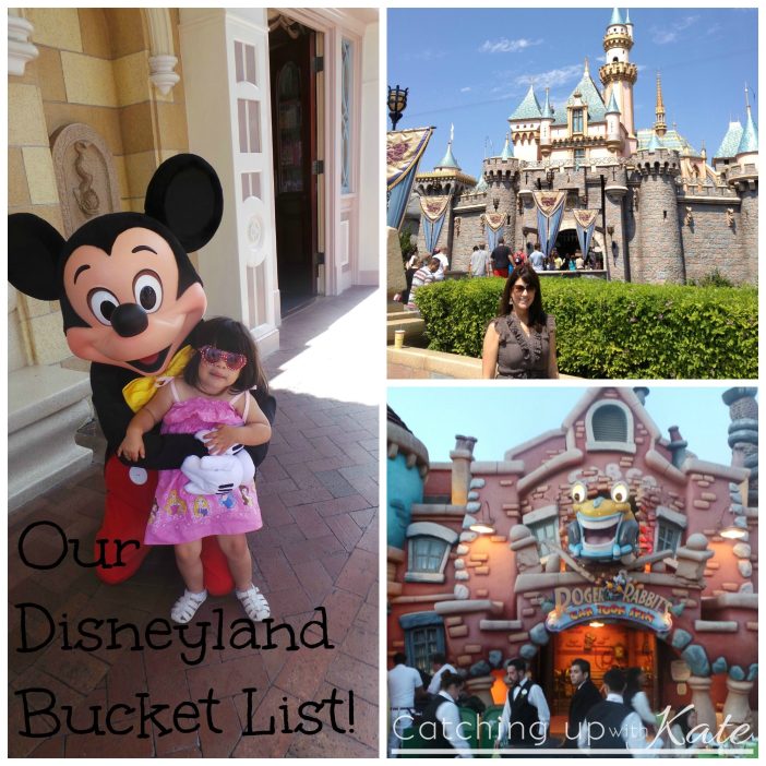 Disneyland-bucket-list