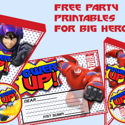Big Hero 6 Printable party pack