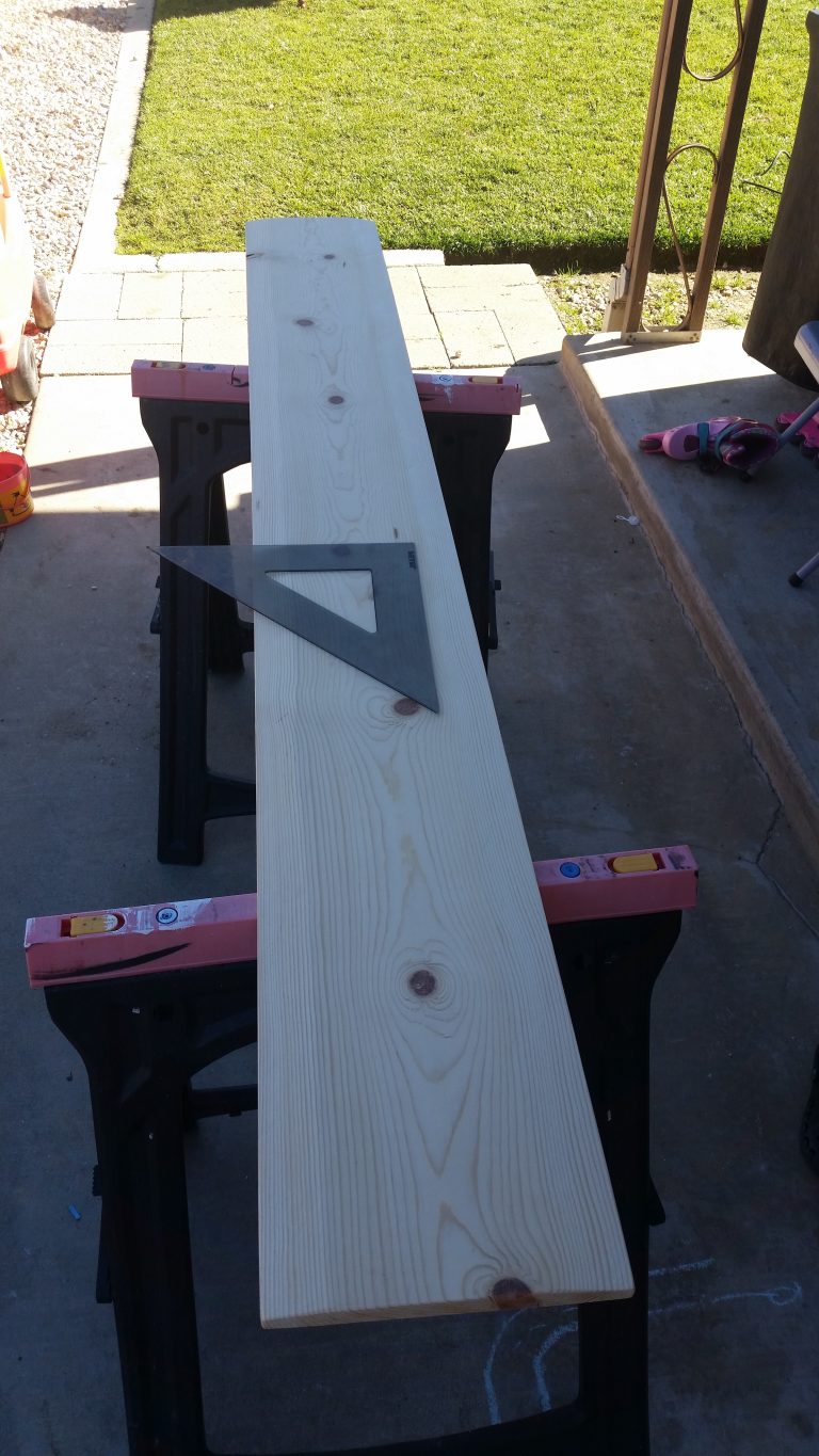 DIY Pottery Barn Inspired Ruler Growth Chart