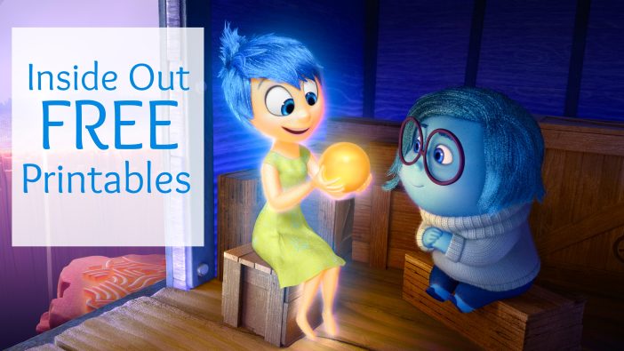 Inside Out free printables