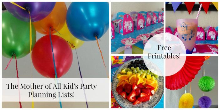 Kids-Party-planning-lists-free-printables