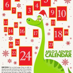 the good dinosaur advent calendar