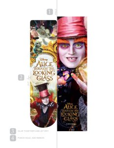 Alice printable bookmarks