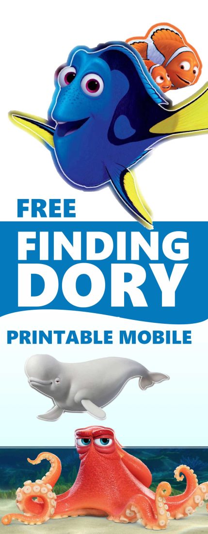 Finding Dory printable mobile