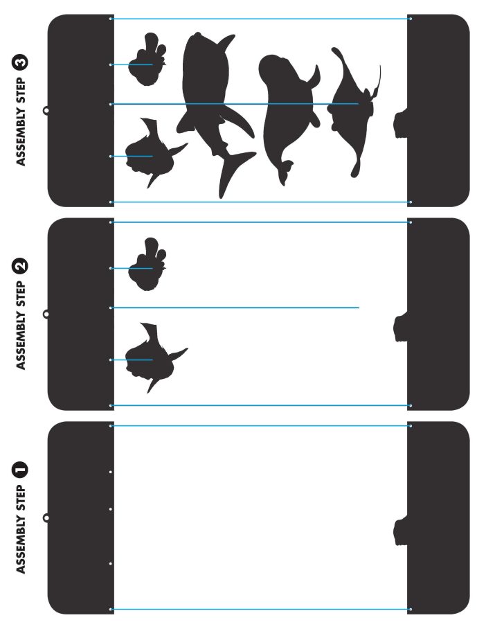 Finding Dory printable mobile instructions