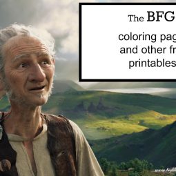 bfg coloring pages