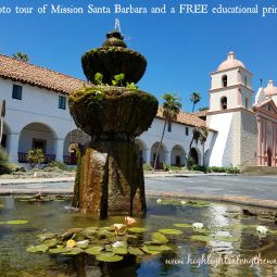 Santa Barbara Mission free printable