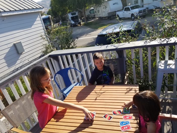 card game front porch