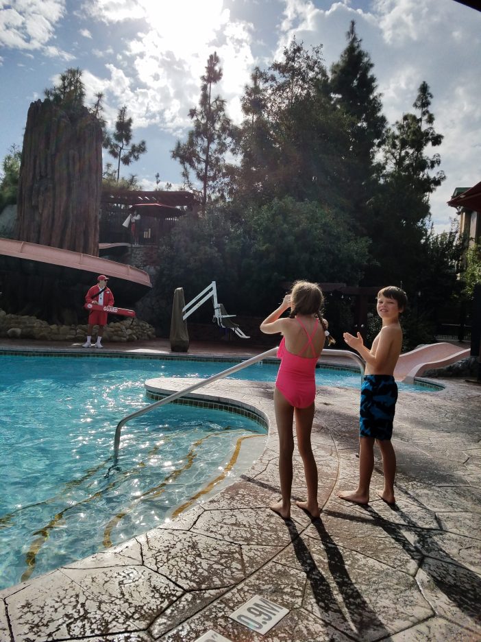 grand californian pool time