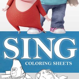 sing coloring sheets