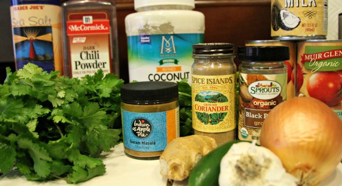 ingredients needed for chicken tikka masala instant pot