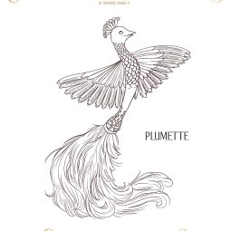 Beauty and the Beast Plumette printable