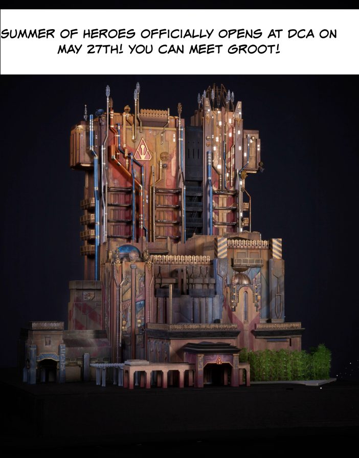 Meet Groot at Disney California Adventure Park