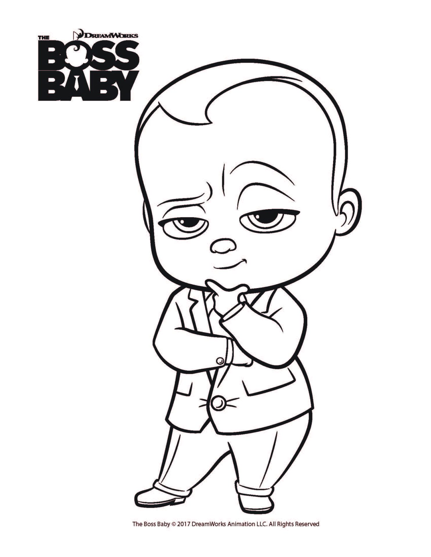 How To Draw Boss Baby