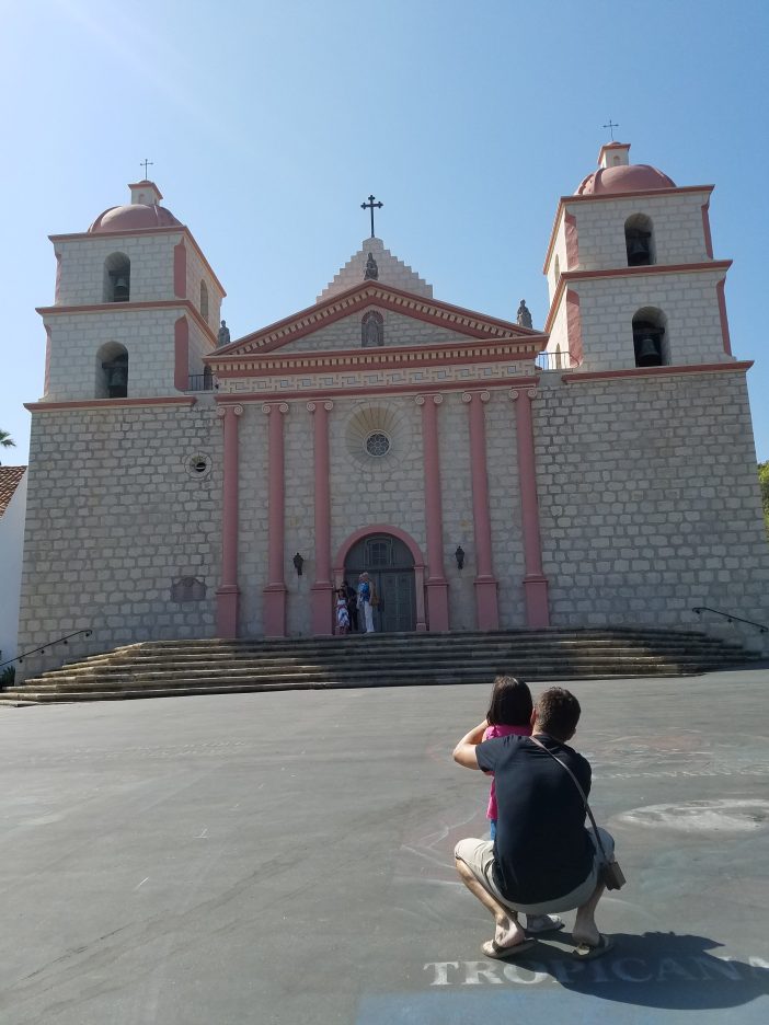 road trip with kids to Santa Barbara