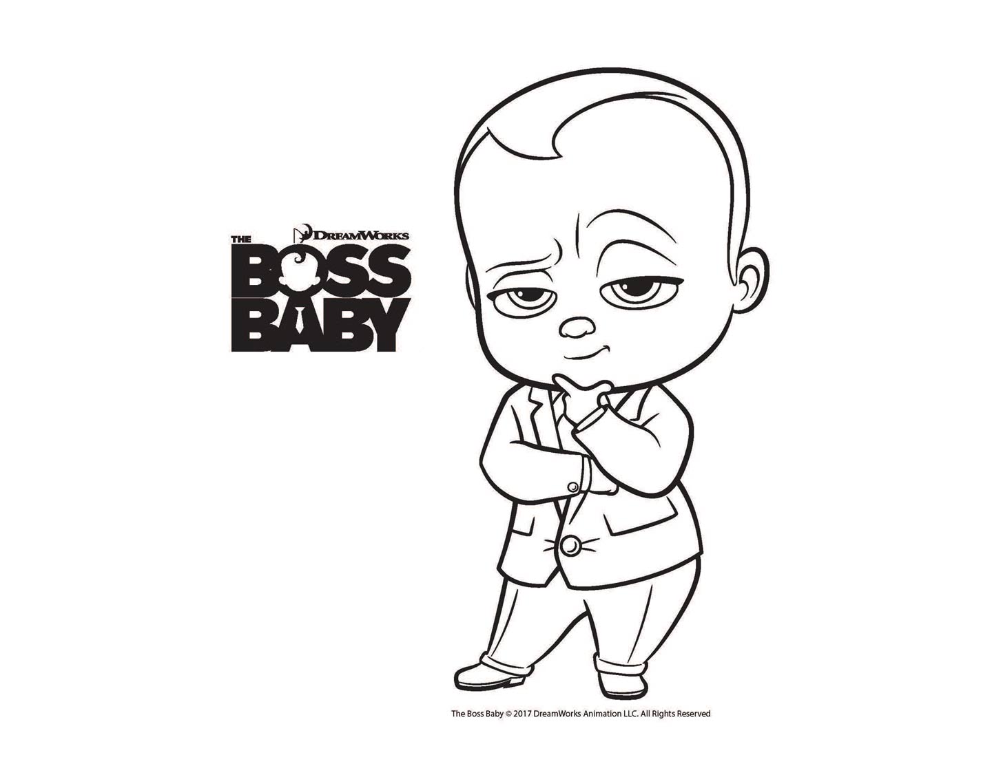 how to draw Baby Boss from The Boss Baby - YouTube