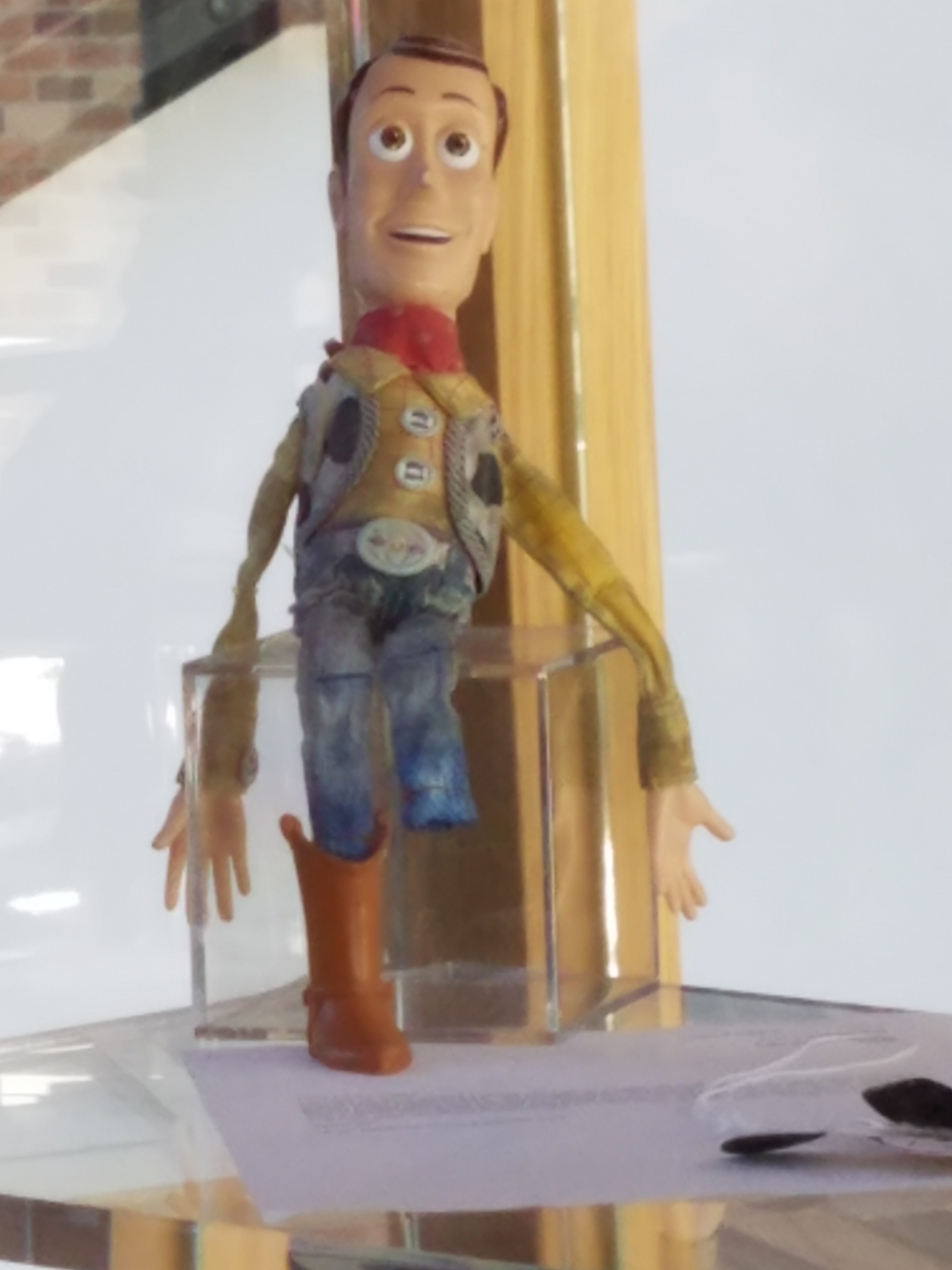 woody doll at pixar legend