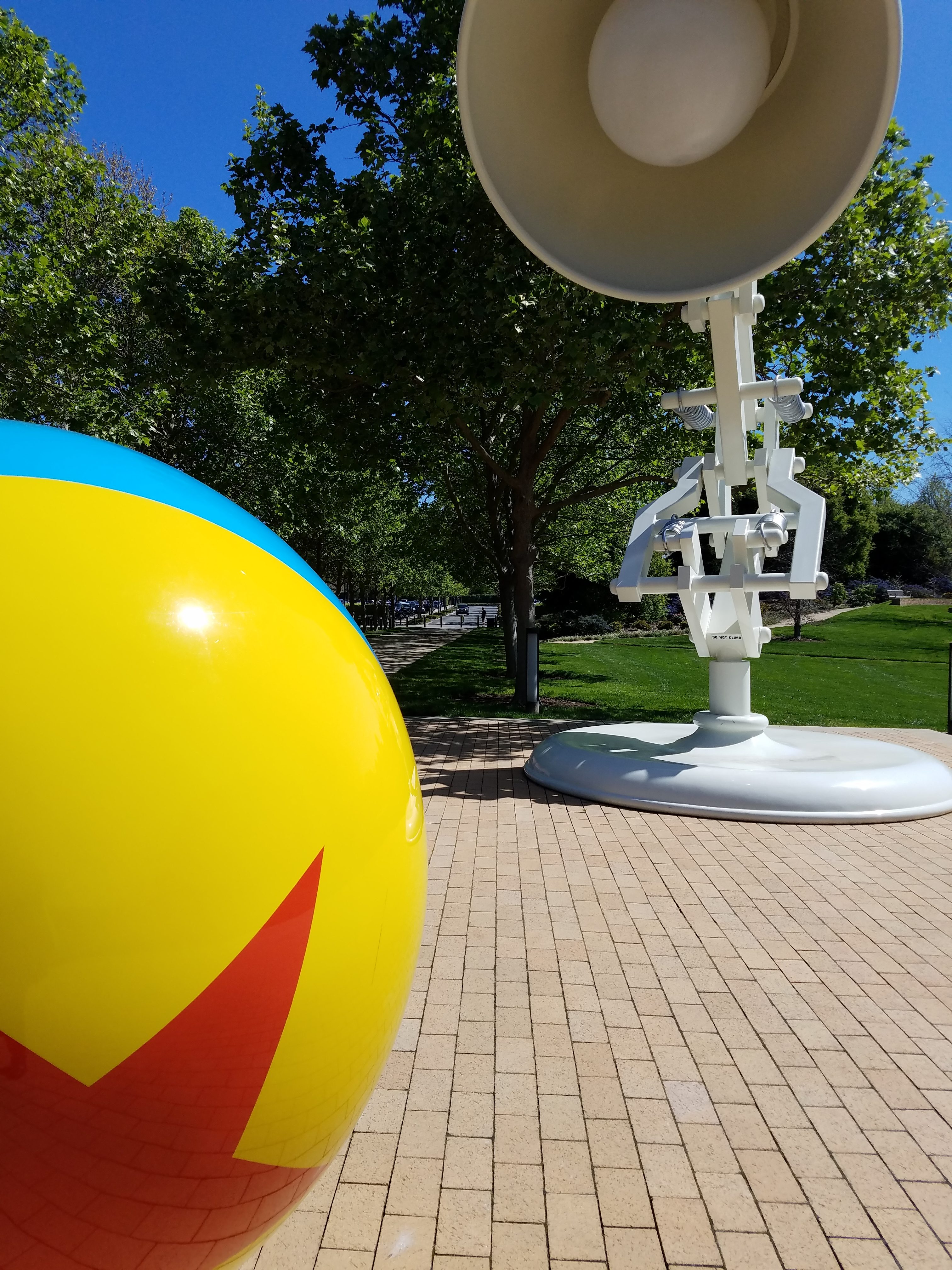 pixar ball and lamp