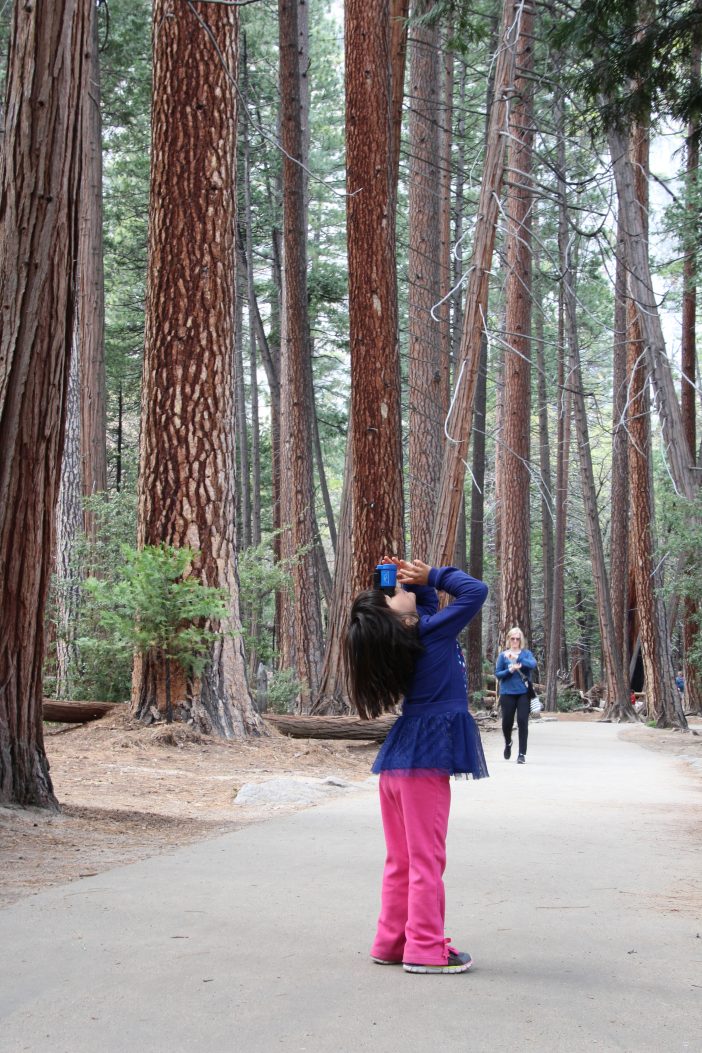 child in yosemite