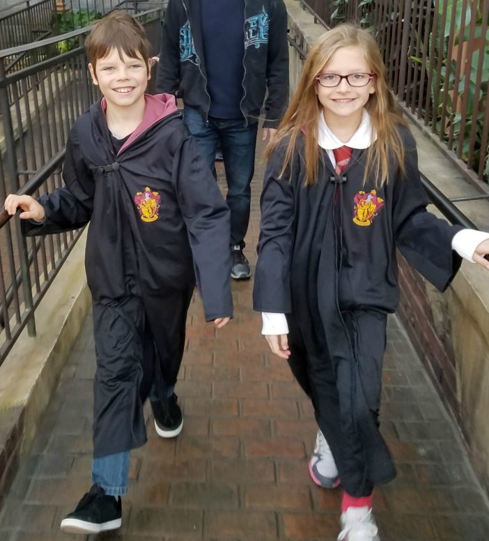 walking into hogwarts