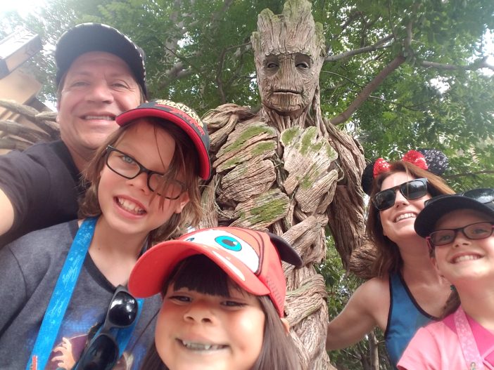 Selfie with Groot