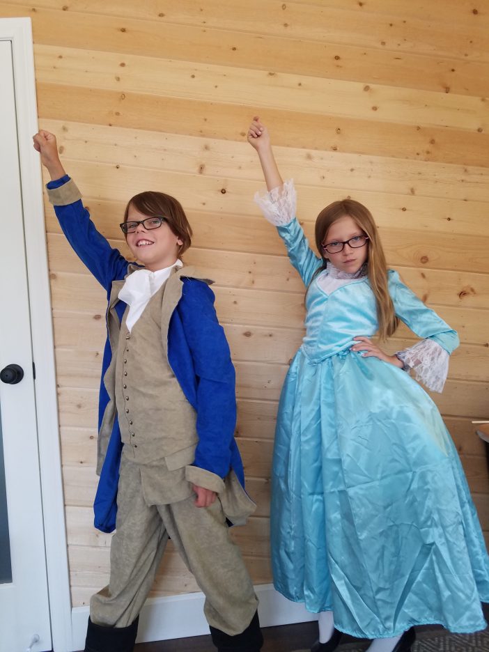 hamilton characters for birthday parties