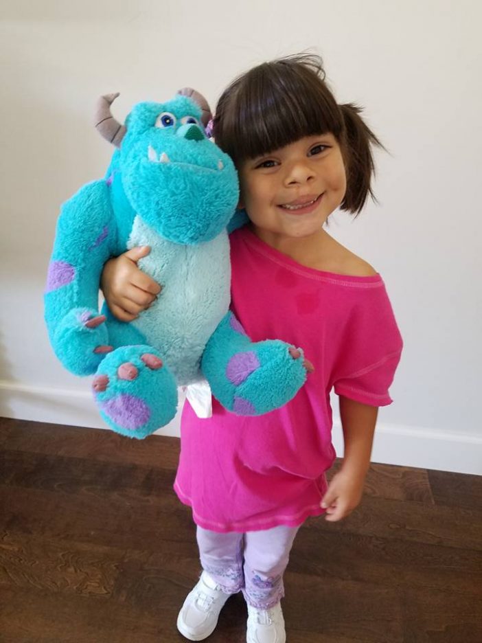 Boo from Monsters Inc Easy DIY costume