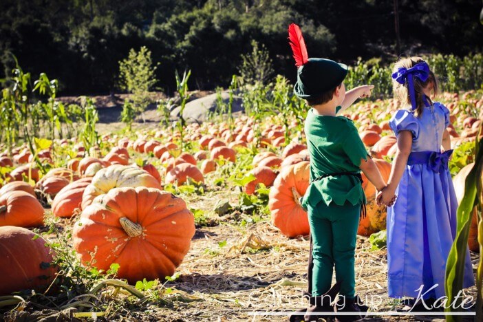 Peter Pan and Wendy Costumes