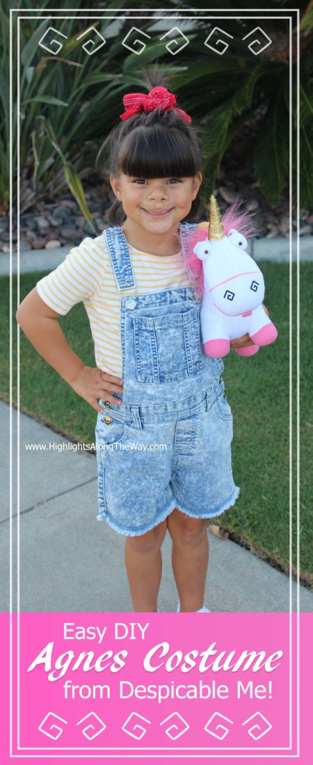 Agnes Girls Costume  Despicable Me Movie Kids Costume