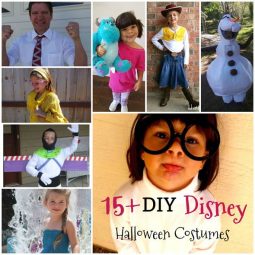 DIY Disney Costume Round up! 15+ EASY costume ideas!