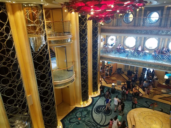 Disney wonder main lobby