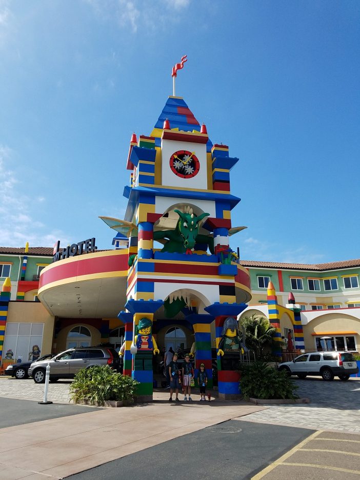 LEGOLAND Hotel California entrance 