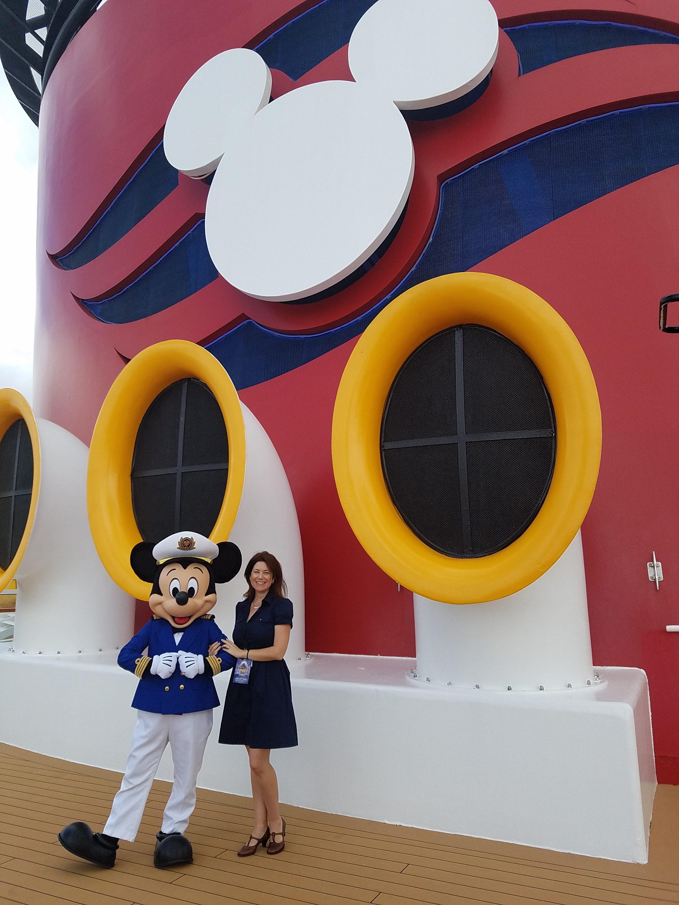 mickey mouse on a cruise ship